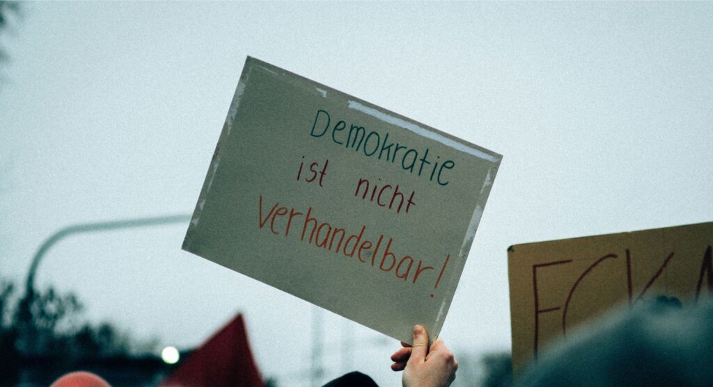 Menschen im Gespräch